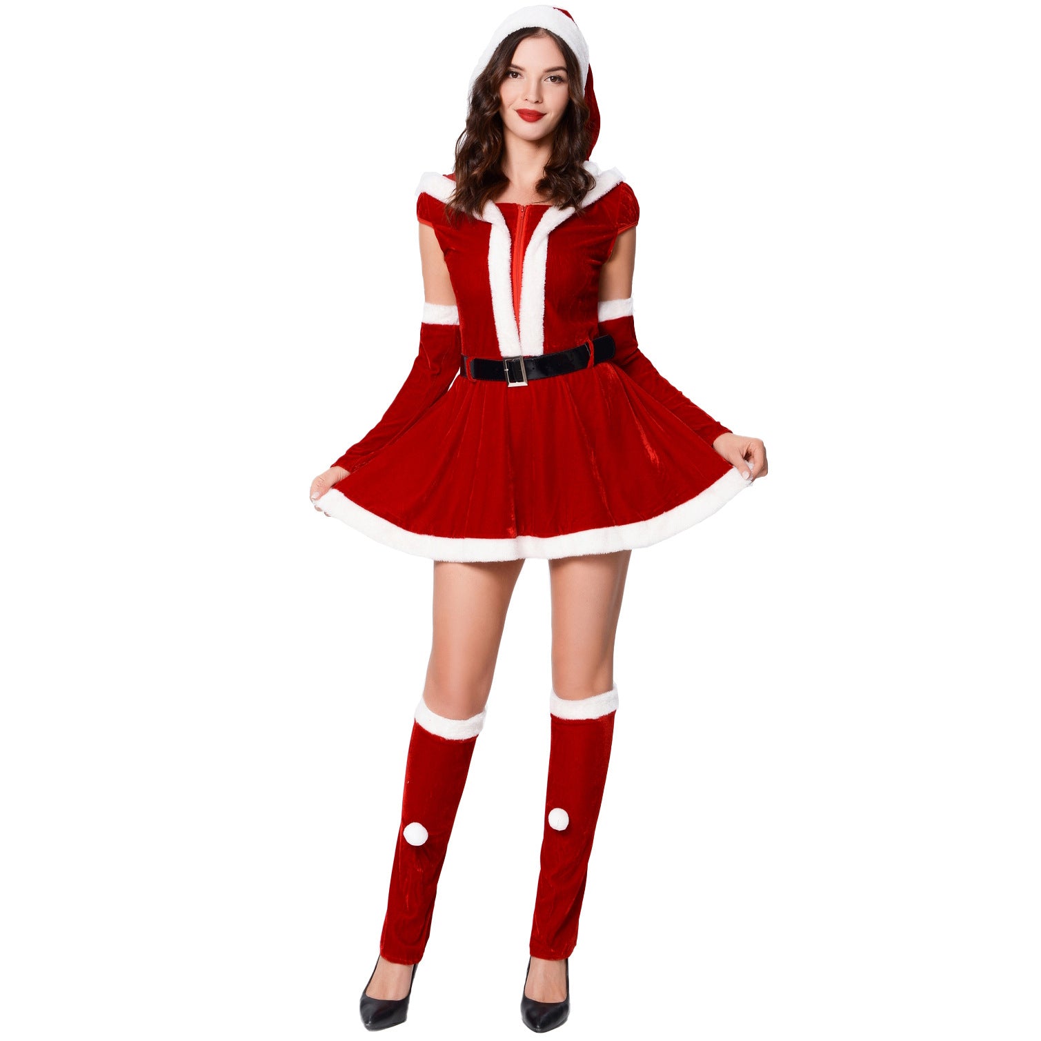 Christmas costume women's stage performance set
