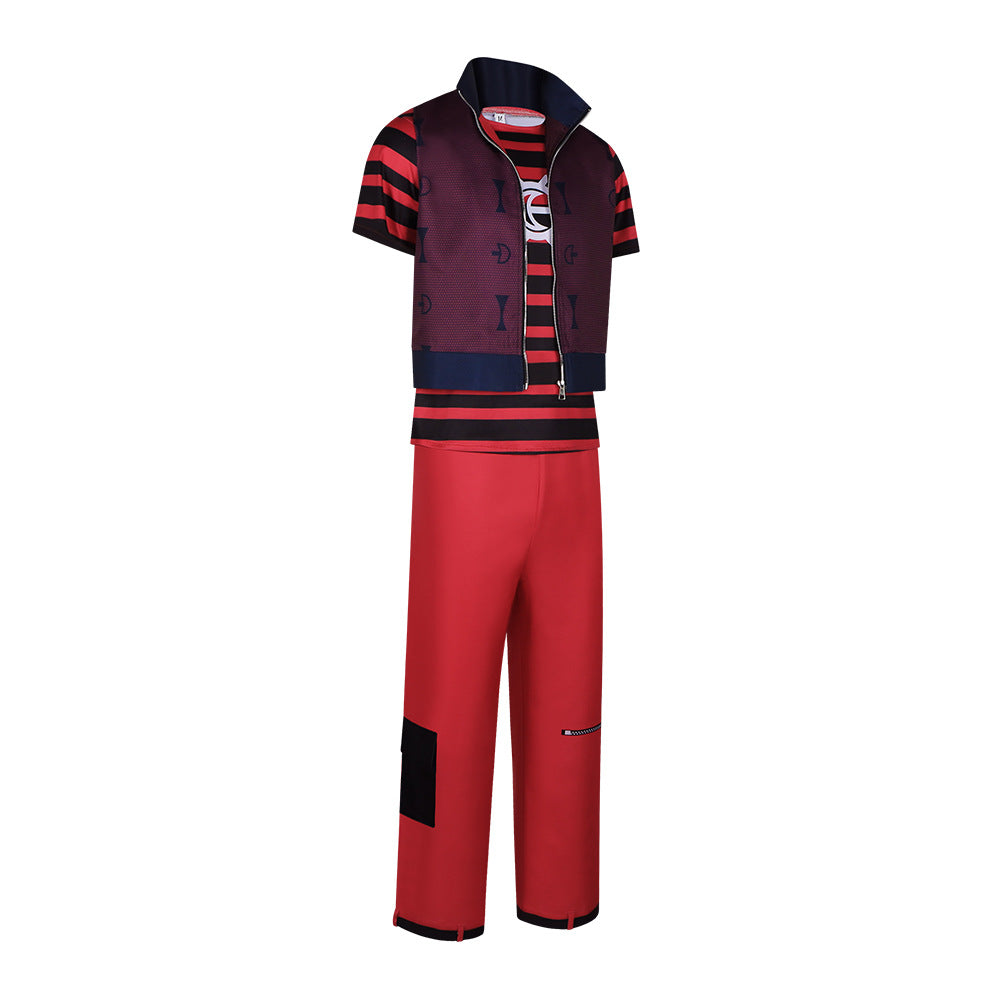 Zombie High School Cosplay Costume Victor Costume Punk Halloween Cross-border Role Play Stage Costume