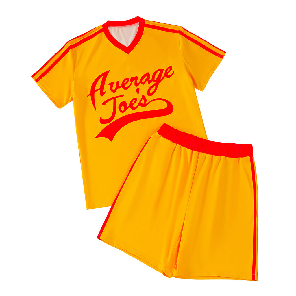 Crazy dodgeball cosplay costume popular movie merchandise men's sportswear cosplay costume