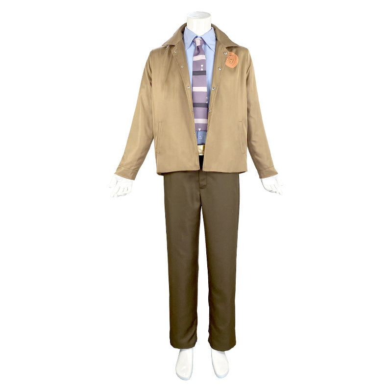 Loki Cosplay Costume Full Set Role Play Outfit Halloween Costume Ready Stock