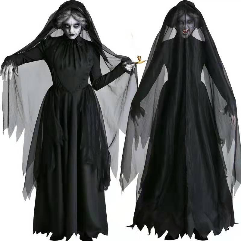 Halloween Costume New Horror Ghost Bride Zombie Costume Bar Party Vampire Devil Performance Costume