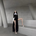 Halloween Costume Adult Women's Black Robe European and American Style Role Play Costume