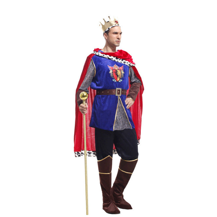 Halloween cosplay costume adult ball performance costume costume King costume adult king Prince costume