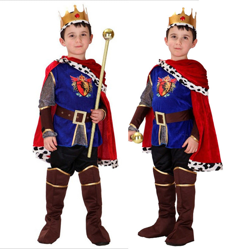 Halloween cosplay costume adult ball performance costume costume King costume adult king Prince costume