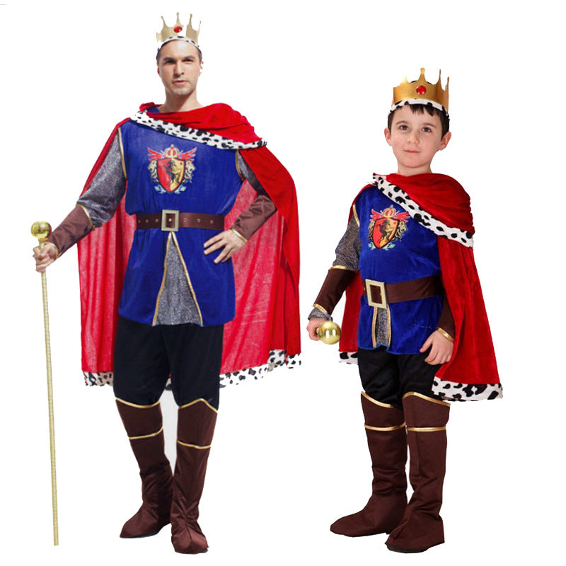 Halloween cosplay costume adult ball performance costume costume King costume adult king Prince costume