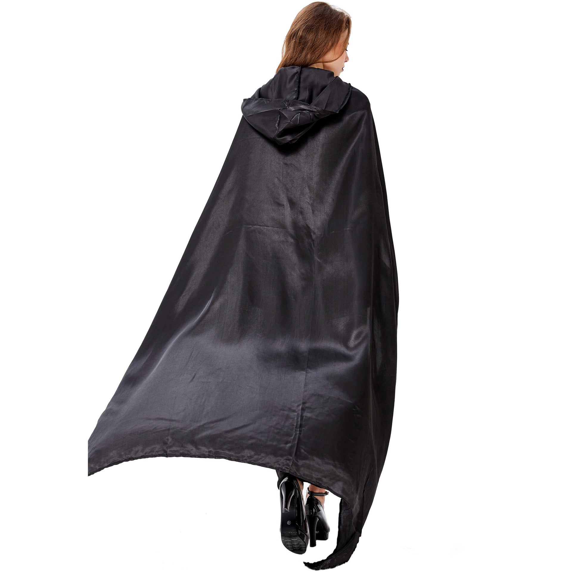 Halloween Witch Cape Queen Vampire Robe