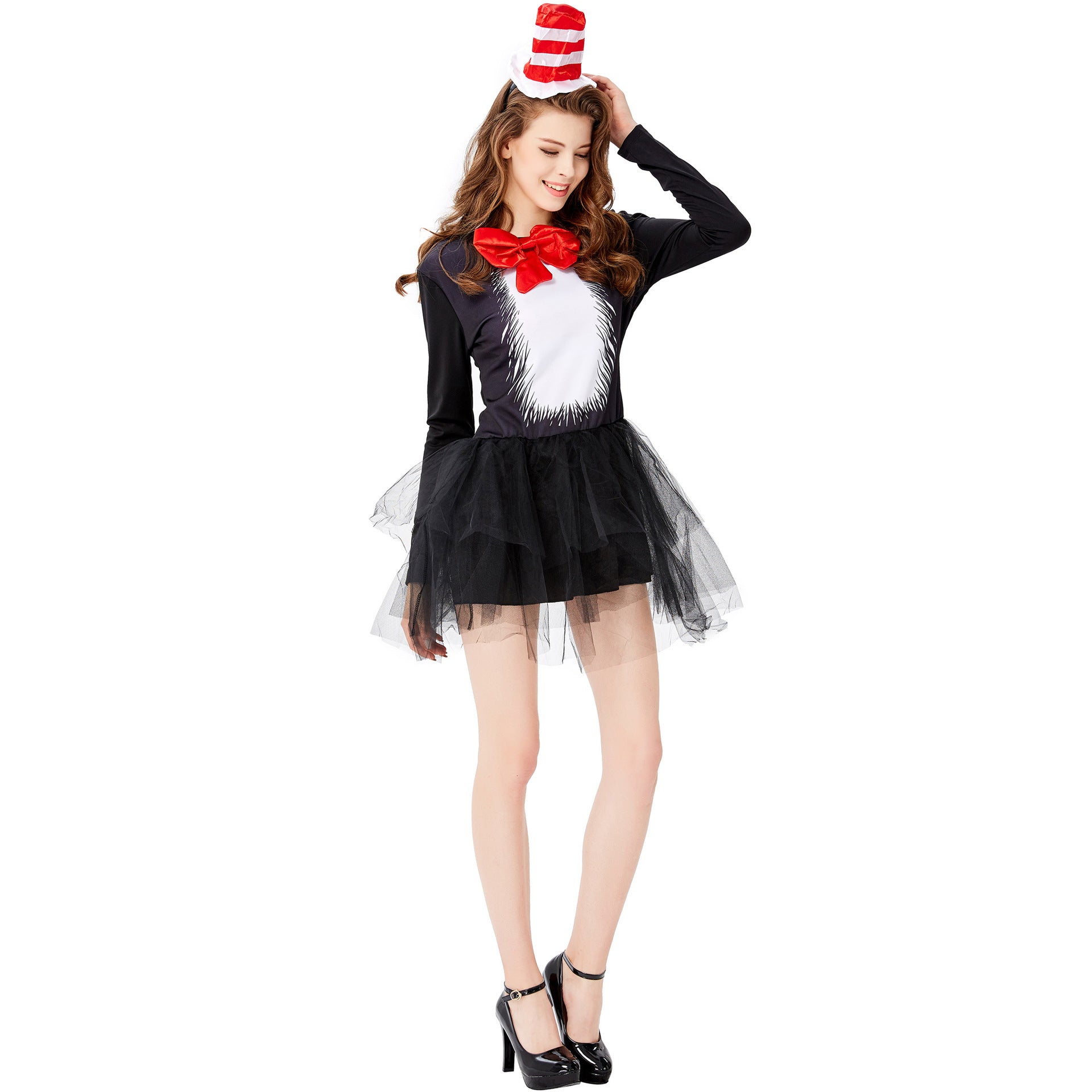 M-XL Halloween Magic Queen Costume Penguin Cosplay Costume
