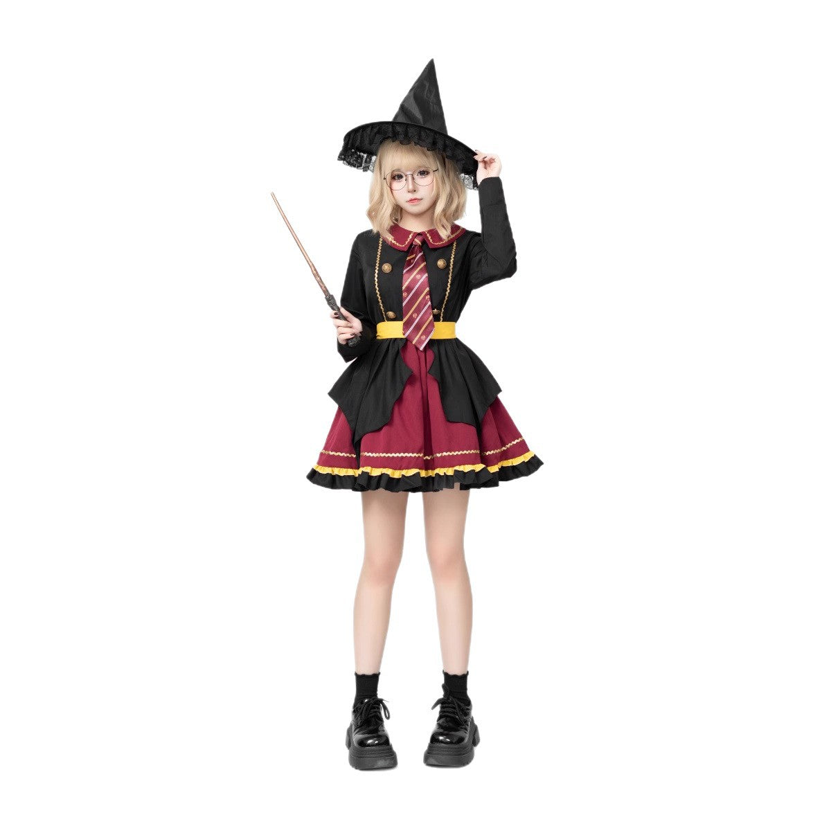 Copy of Harry Potter Cosplay Costume Children Adult Halloween  Dress Lolita Stage