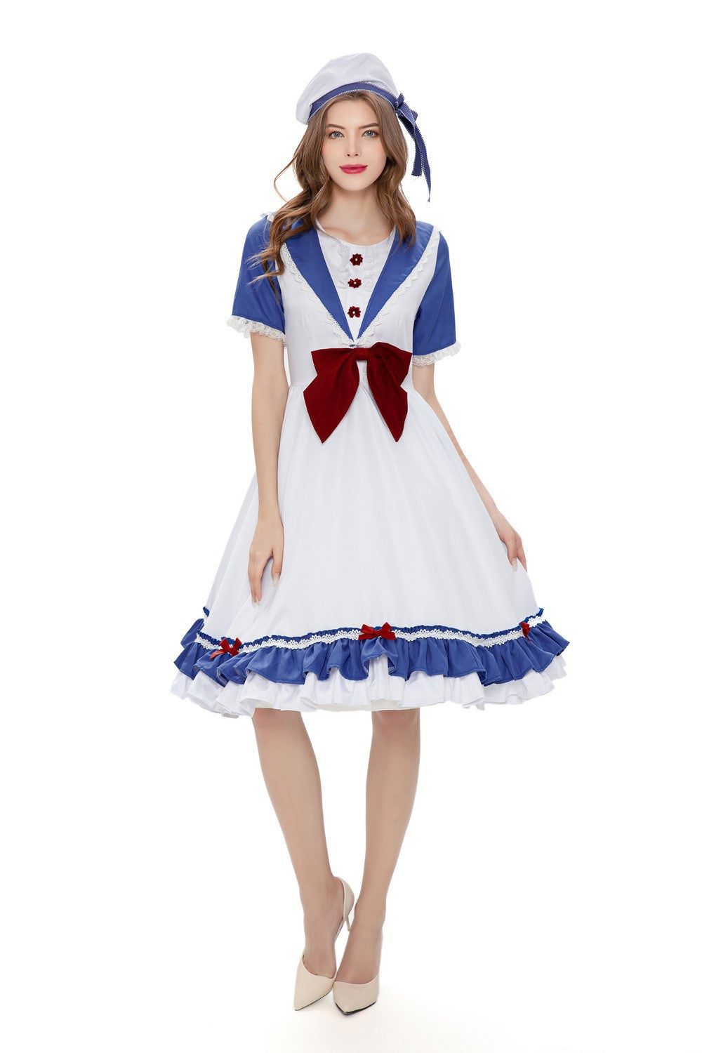 Halloween costume Alice Lolita cosplay maid costume Lolita anime dress