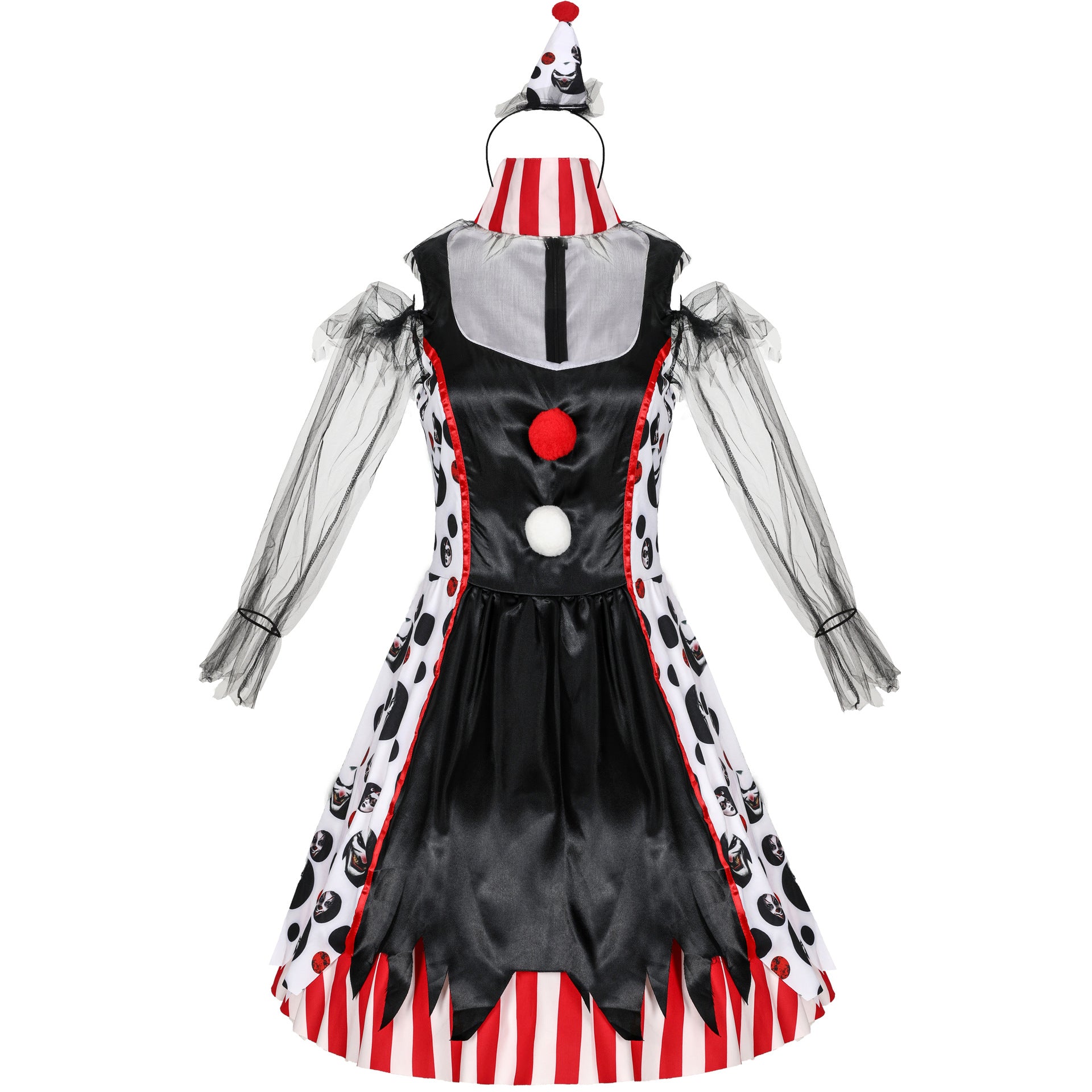 M-XL Halloween Vampire Clown Costume New Cosplay