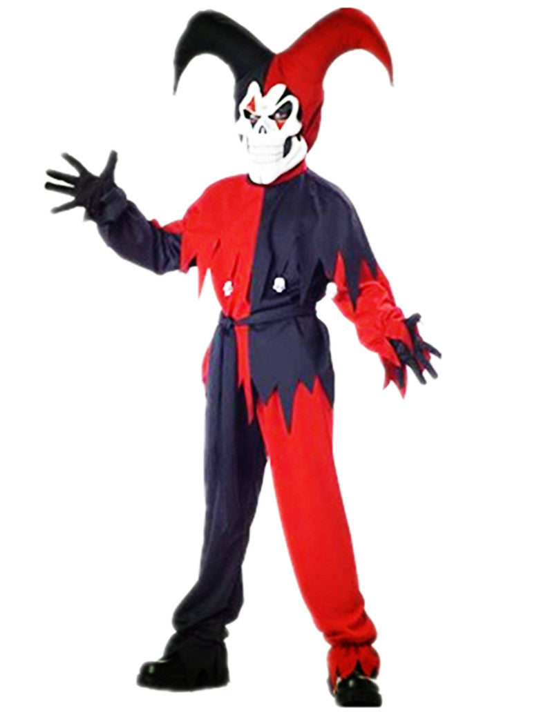 Clown stage wear party clothes cosplay costume ghost festival costume Halloween costume