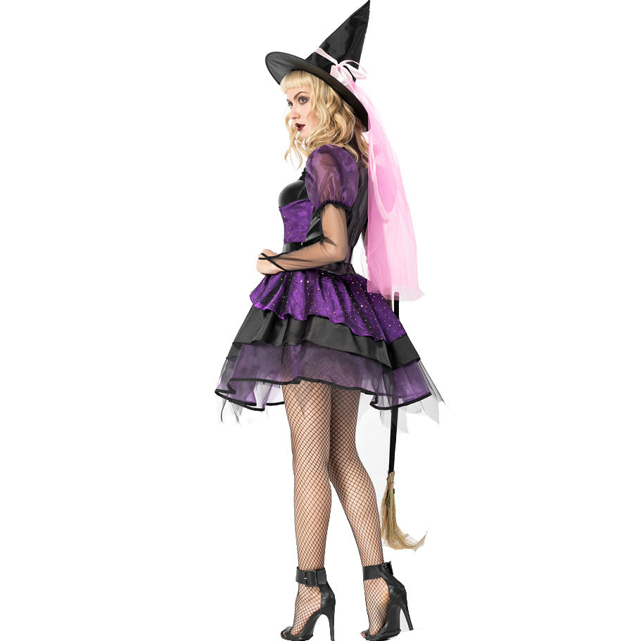 M-XL Halloween Witch Costume