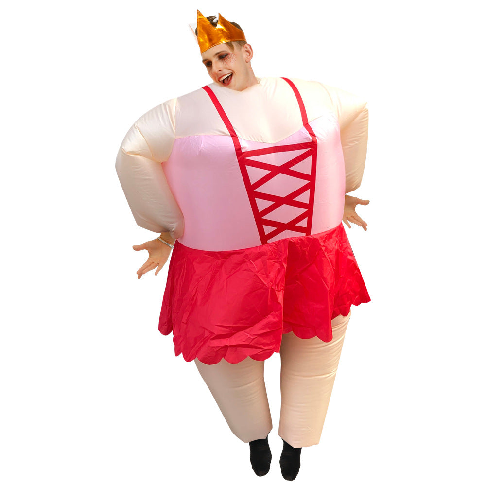 Annual meeting ballet clothes performance wear funny doll clothing Halloween sumo inflatable clothes party supplies costume