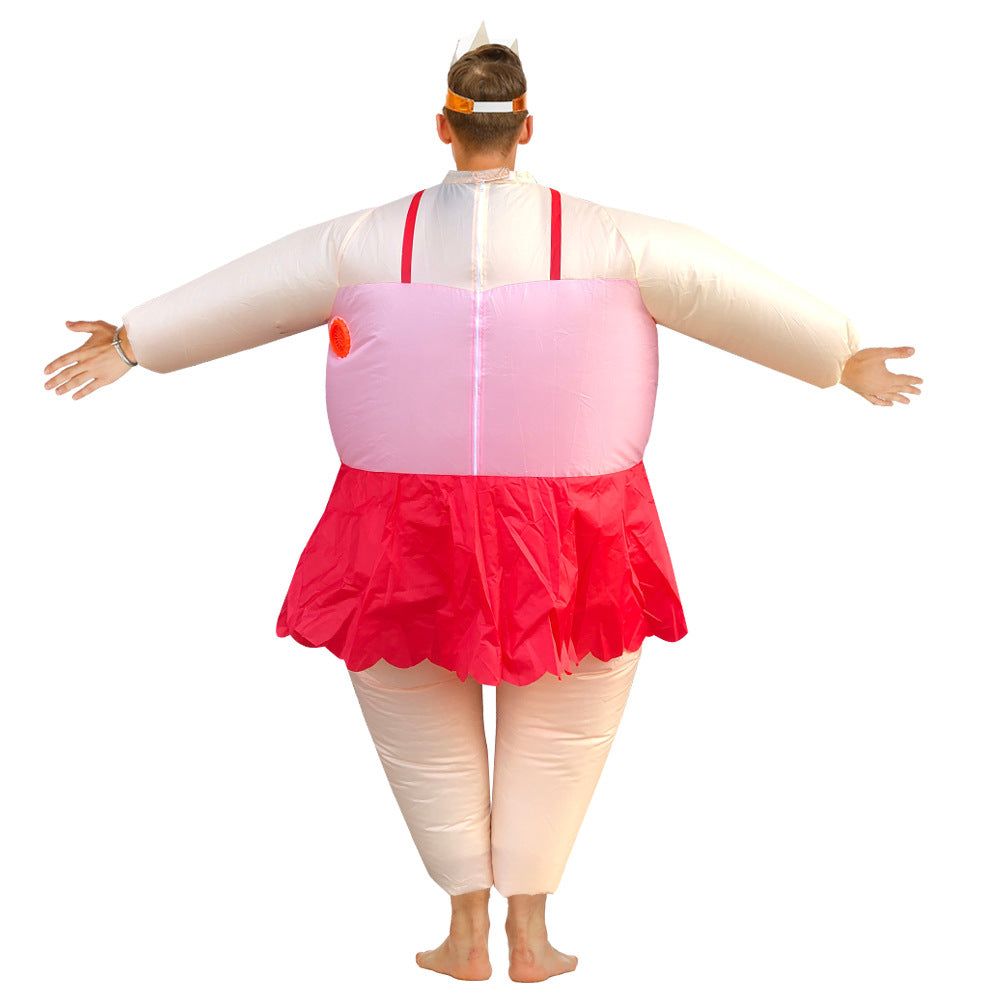 Annual meeting ballet clothes performance wear funny doll clothing Halloween sumo inflatable clothes party supplies costume