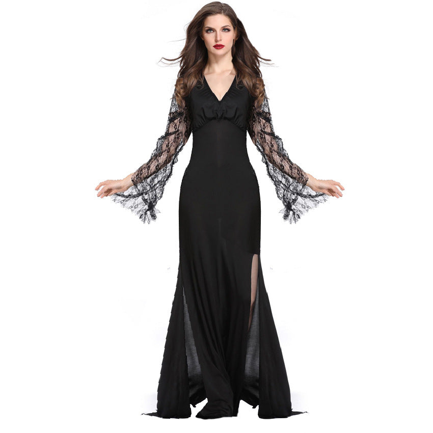 Halloween costume ghost festival zombie witch clothes spiritual love costume