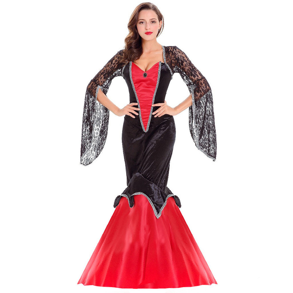 Halloween Vampire Ball Queen Costume