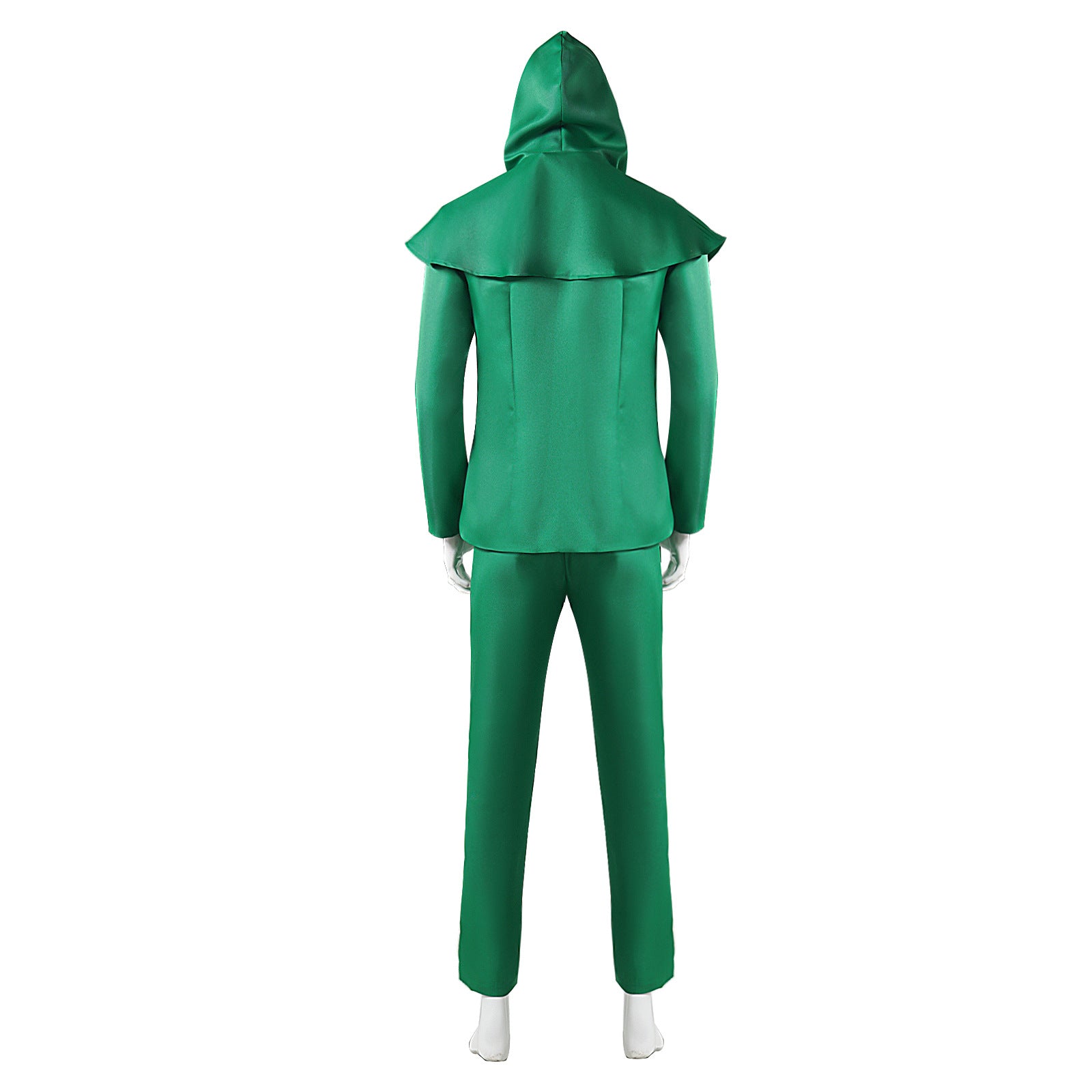 Avengers 5 Cos Doctor Doom Green Hooded Cape Cosplay Marvel Movie Halloween Costume