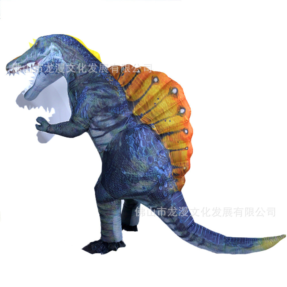 Halloween funny inflatable dinosaur-like clothing cosplay adult Tyrannosaurus doll clothing Triceratops inflatable costume