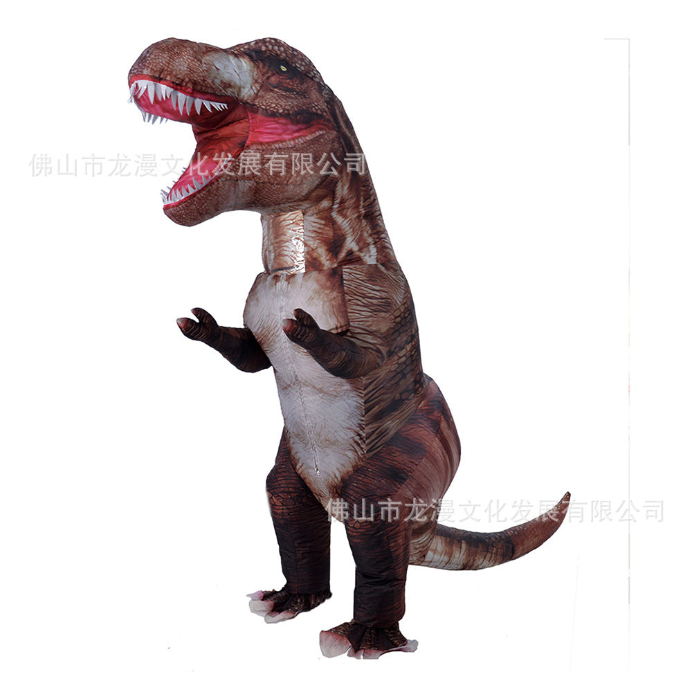 Halloween funny inflatable dinosaur-like clothing cosplay adult Tyrannosaurus doll clothing Triceratops inflatable costume