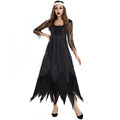 Halloween Vampire Bride Costume Women's Devil Dress