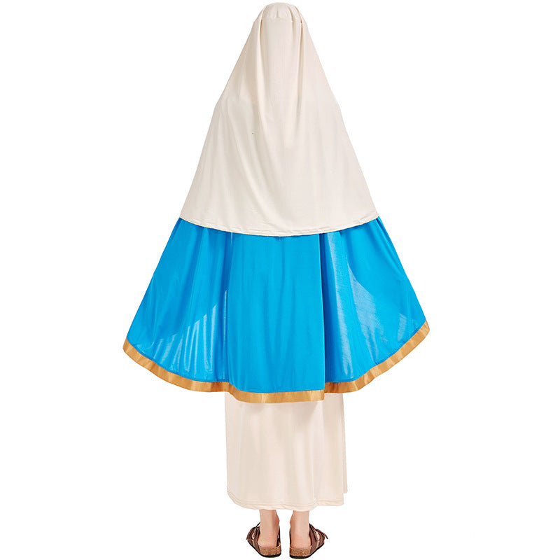 Israel ancient costume Virgin adult cosplay Halloween costume The Virgin Mary