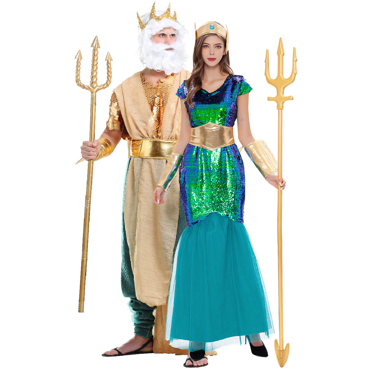 M-XL Aquaman COS Costume Halloween Ancient Roman Greek Pharaoh Costume