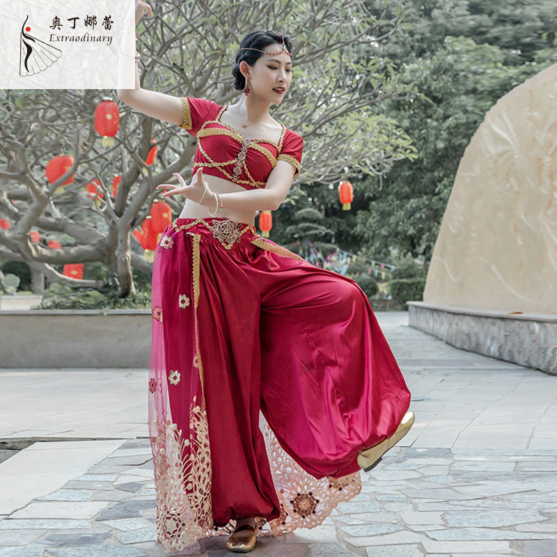 Halloween anime cosplay Princess Jasmine costume a Bollywood Latin belly dance cosplay costume
