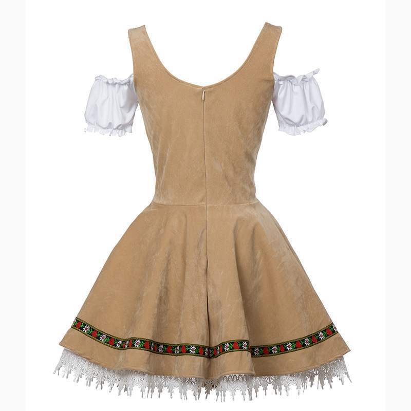 Germany Munich plus-sized beer costume Halloween bar girl dress stage costume maid costume