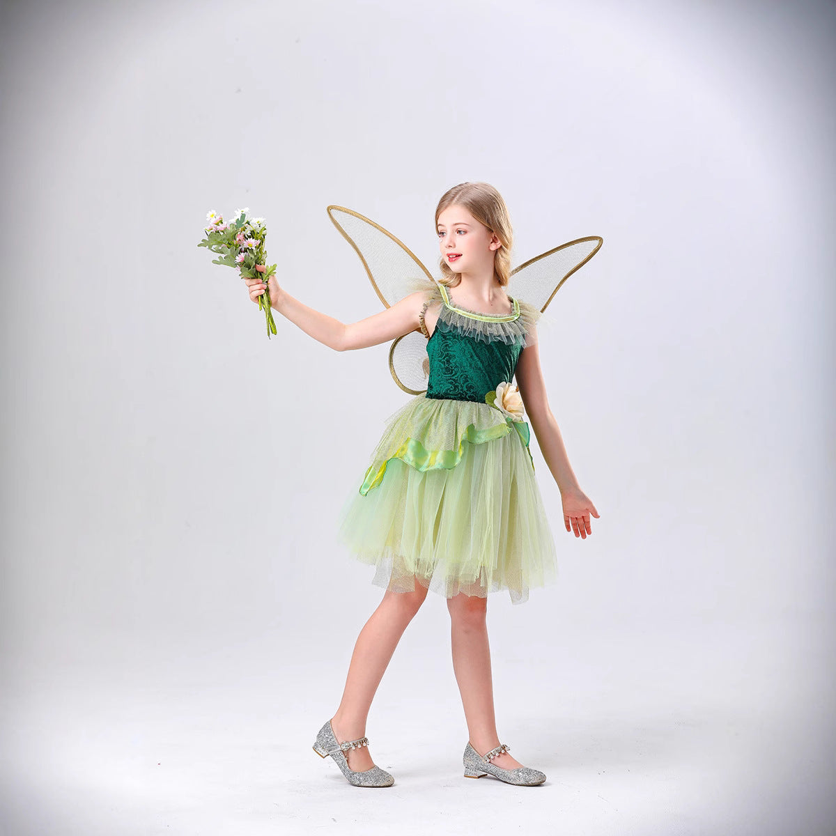 Children's Firefly Performance Costume Princess Dance Skirt Cosplay Fairy Costume for Girls