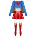 Halloween Lacquer Cloak Supergirl Costume Cosplay Supergirl Costume