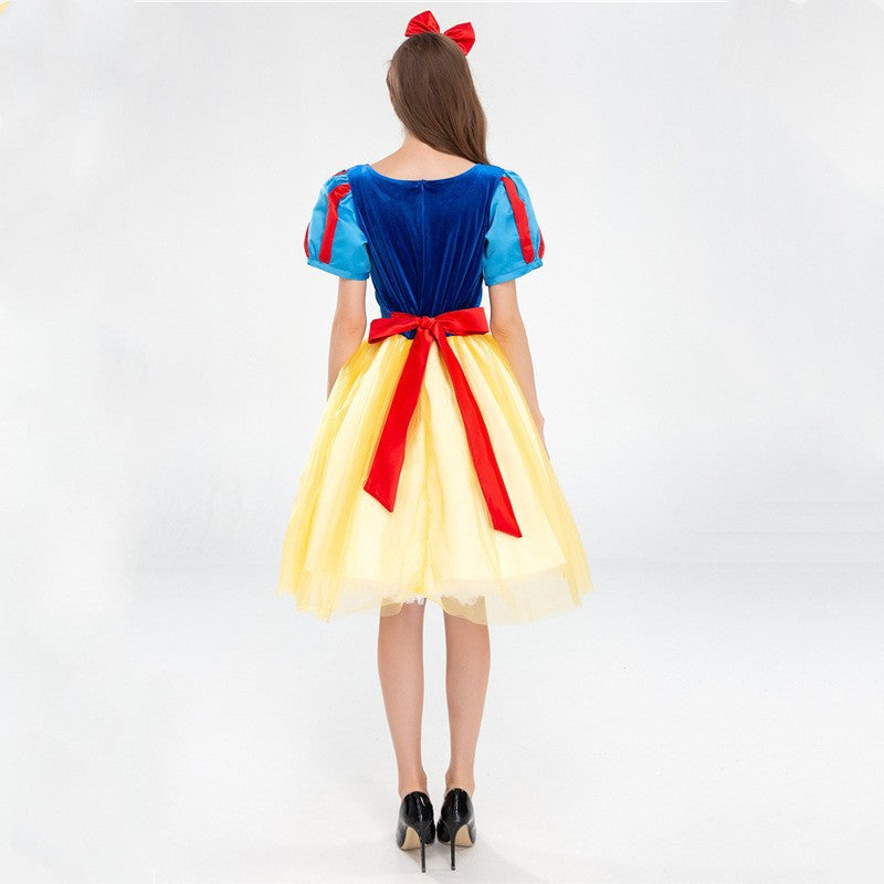 Halloween Annual Meeting Snow White Stage Art Performance Snow White COS Costume Gift Costume