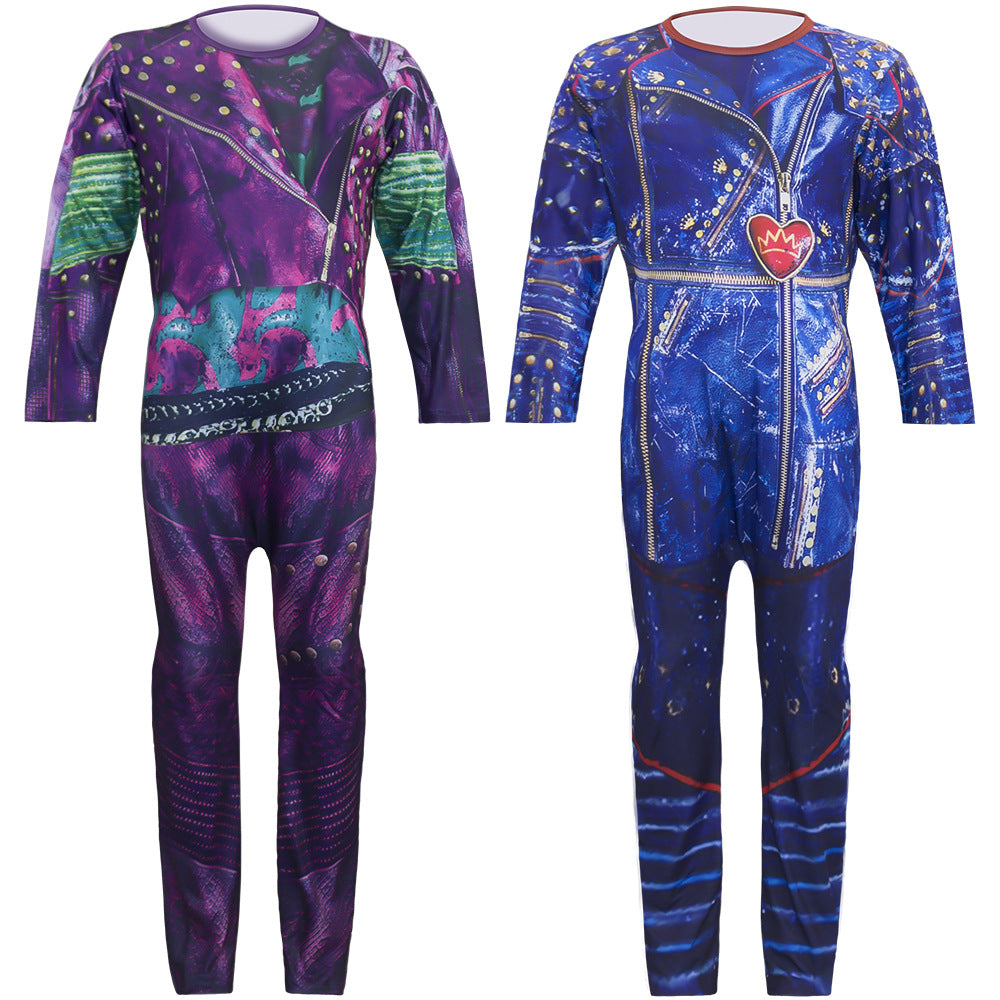 Descendants Descendants 3 peripheral jumpsuit Halloween anime suit cosplay performance costume cos costume