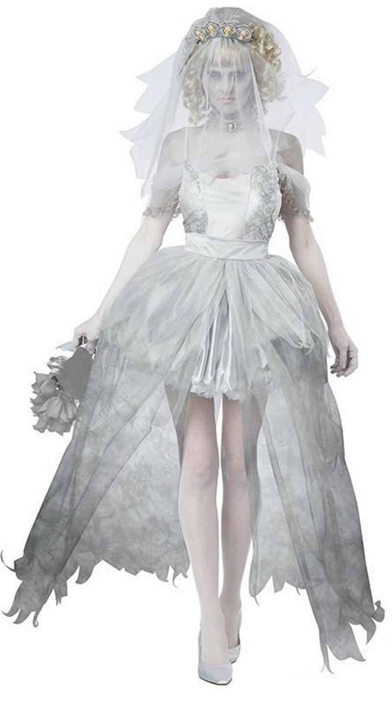 Women's Vampire Bride Halloween Cosplay Costume