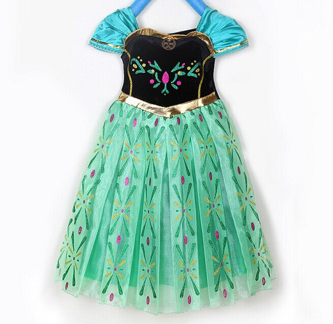 Halloween costume children's girl's princess dress dress performance costume dress girls party dress