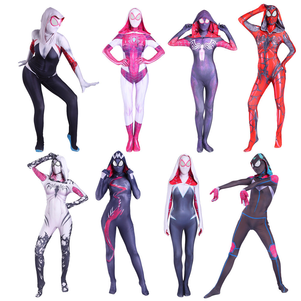 Hero cos anime adult children stage performance costume leotard Halloween cosplay costume
