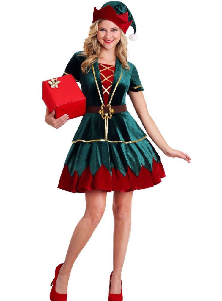 Carnival Clown Costume Adult Unisex Couple Christmas Outfit Performance Costume