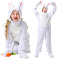 Children's Animal Onesie White Rabbit Kindergarten Performance Costume Little Rabbit Children's Stage Costume