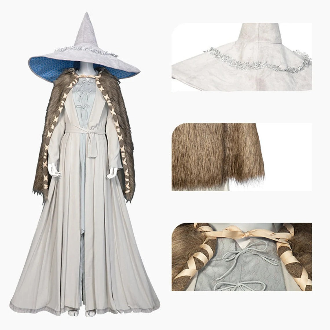 Elden Ring Firekeeper Lany cosplay costume, Elden Ring Lany cosplay outfit, Halloween performance costume