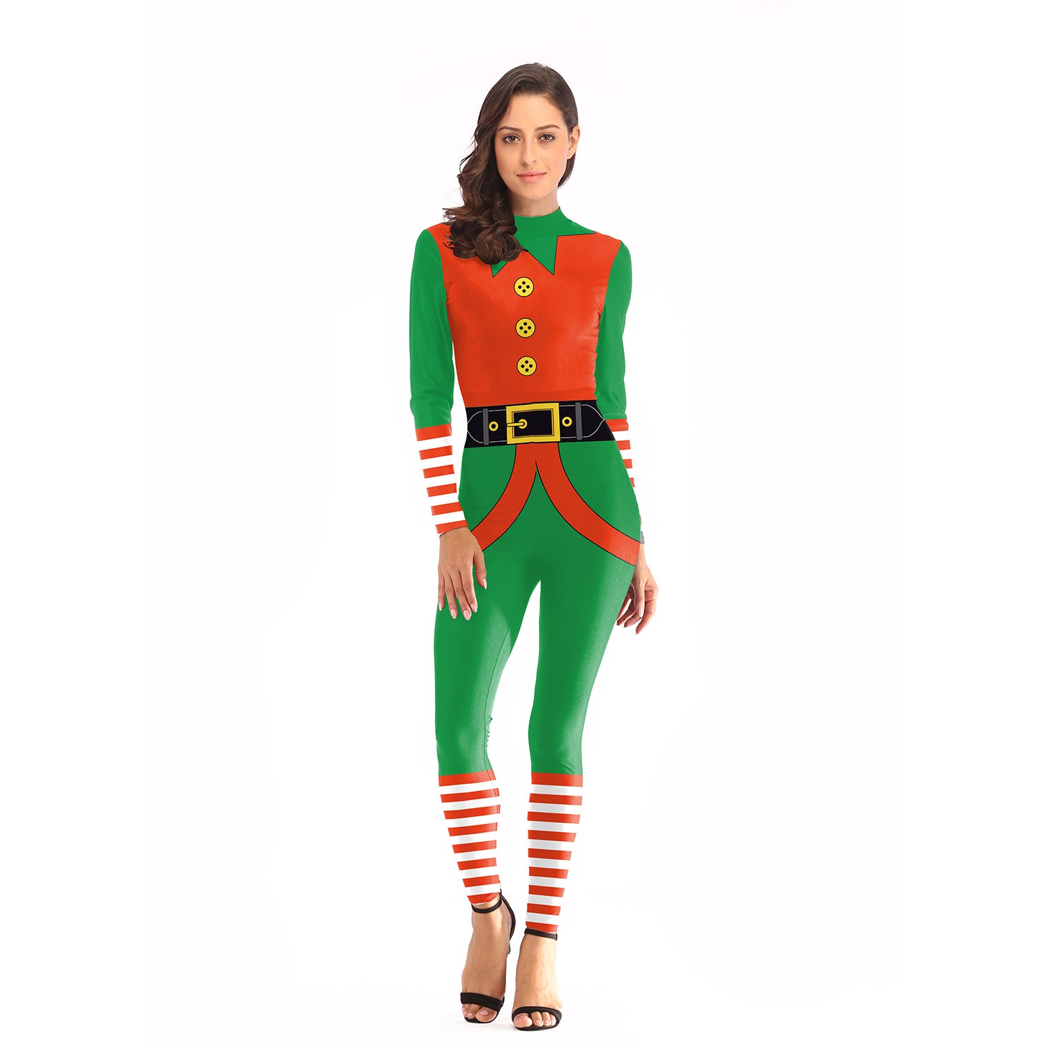 Santa Claus performance costume women's Christmas stage performance costume women