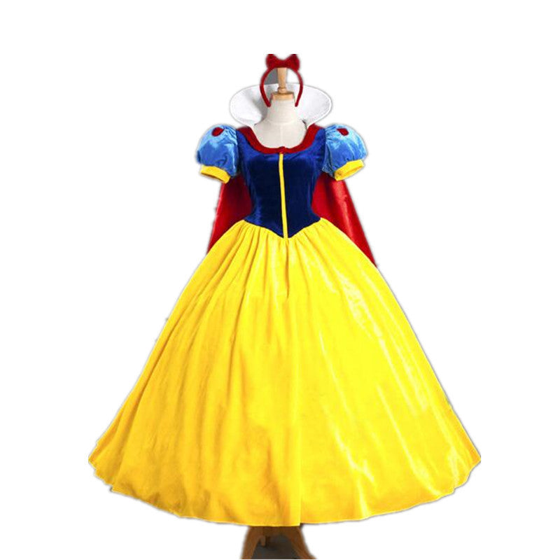 Copy of S-4XL Halloween Adult Snow White Dress Women's Costume Stage Performance Cosplay Dress In Stock