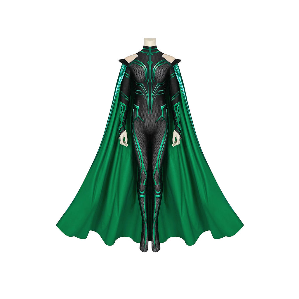 Thor 3 Hella cosplay Marvel villain same model as Gods Twilight Death Goddess one-piece tight fitting