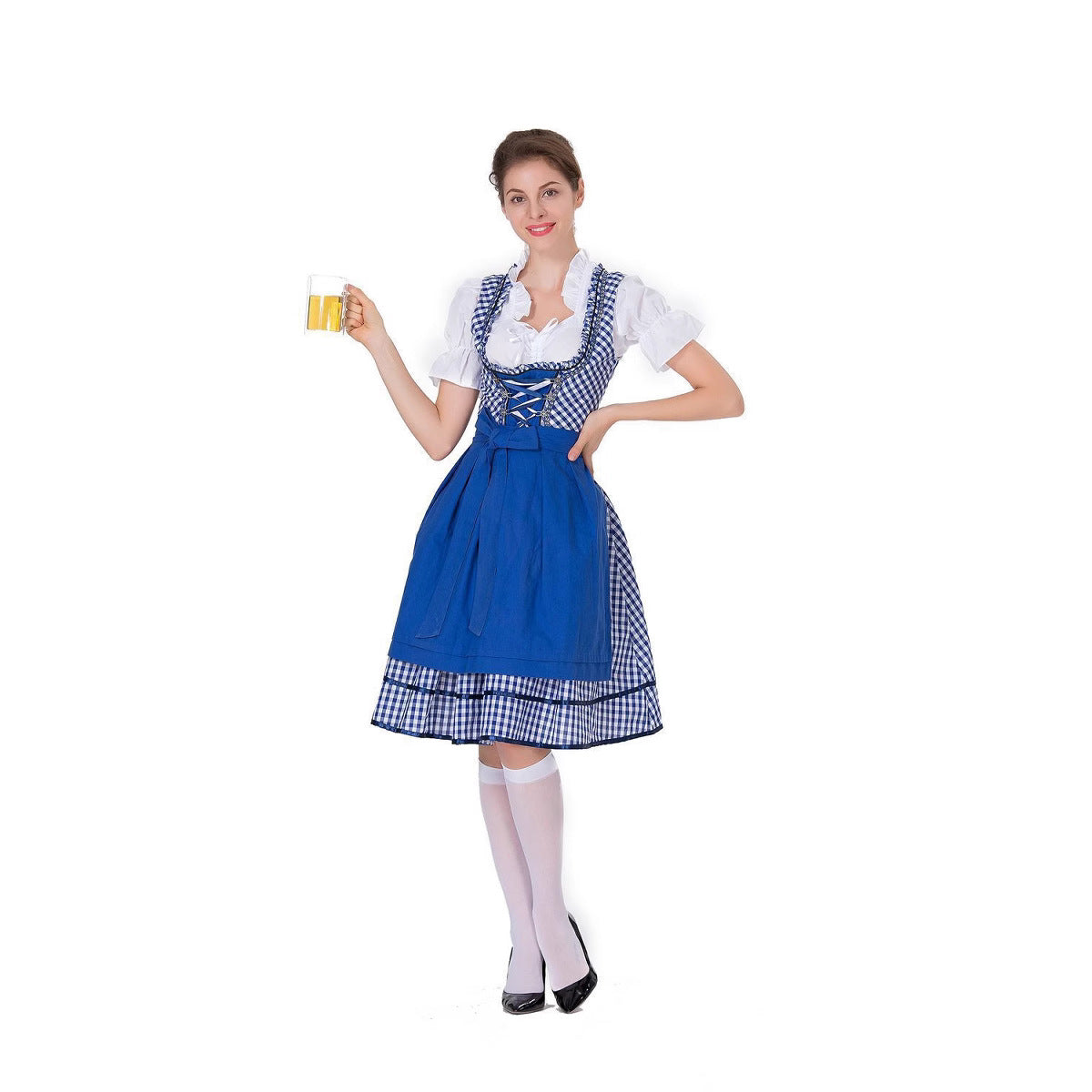 Halloween beer girl dress shapewear stage performance costume maid costume
