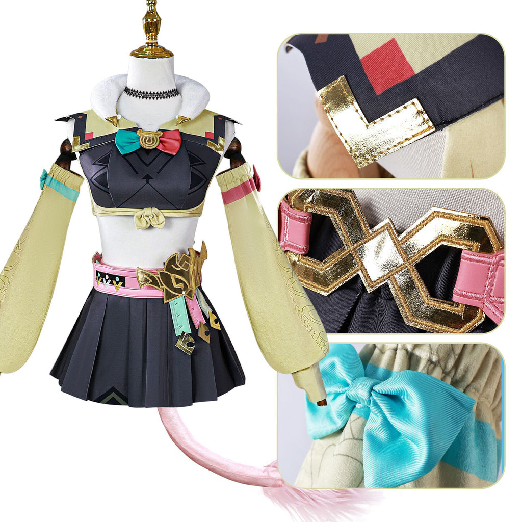 Varesa Cosplay Costume: Genshin Impact Varesa Character Role-Playing Costume
