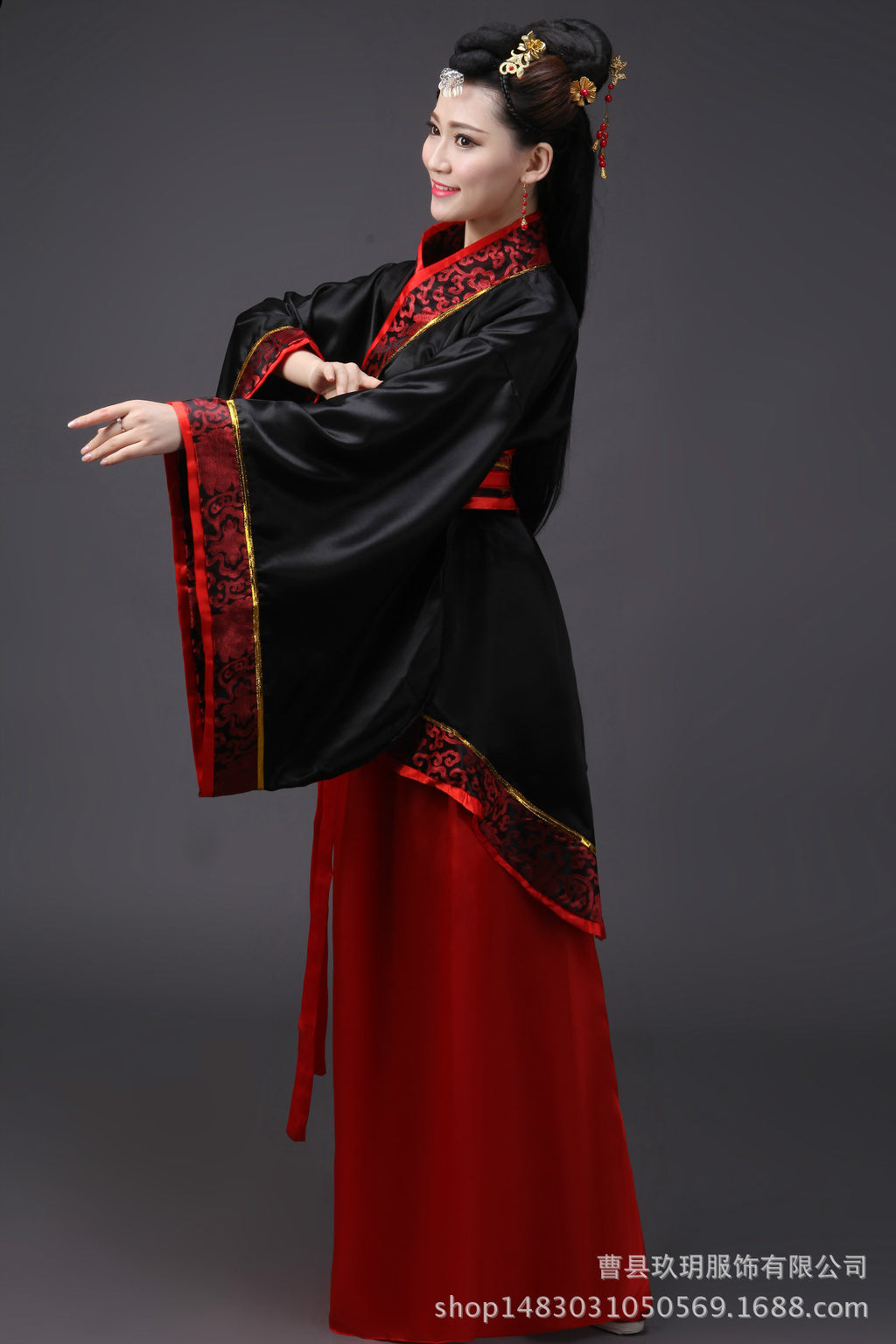 Ancient Costume Tang costume Han costume female Tang dynasty trailing Imperial Concubine costume wedding clothes fairy suit beautiful Princess performance fee costume ancient