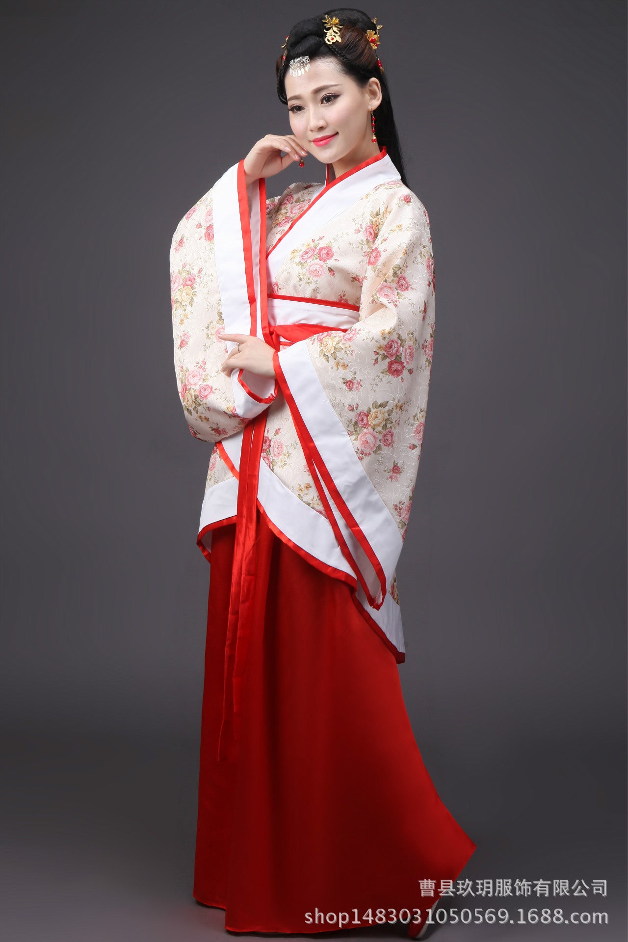 Ancient Costume Tang costume Han costume female Tang dynasty trailing Imperial Concubine costume wedding clothes fairy suit beautiful Princess performance fee costume ancient