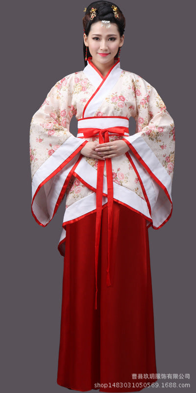 Ancient Costume Tang costume Han costume female Tang dynasty trailing Imperial Concubine costume wedding clothes fairy suit beautiful Princess performance fee costume ancient