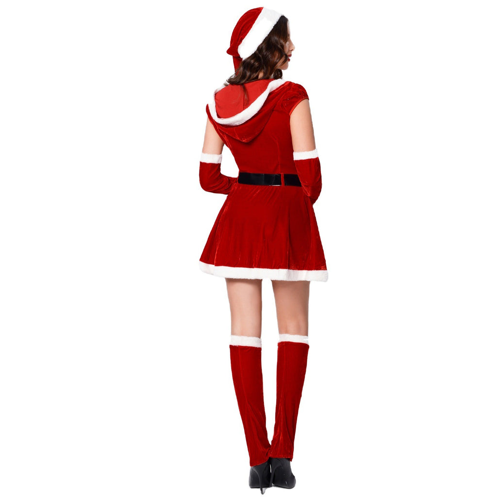 Christmas costume women's stage performance set