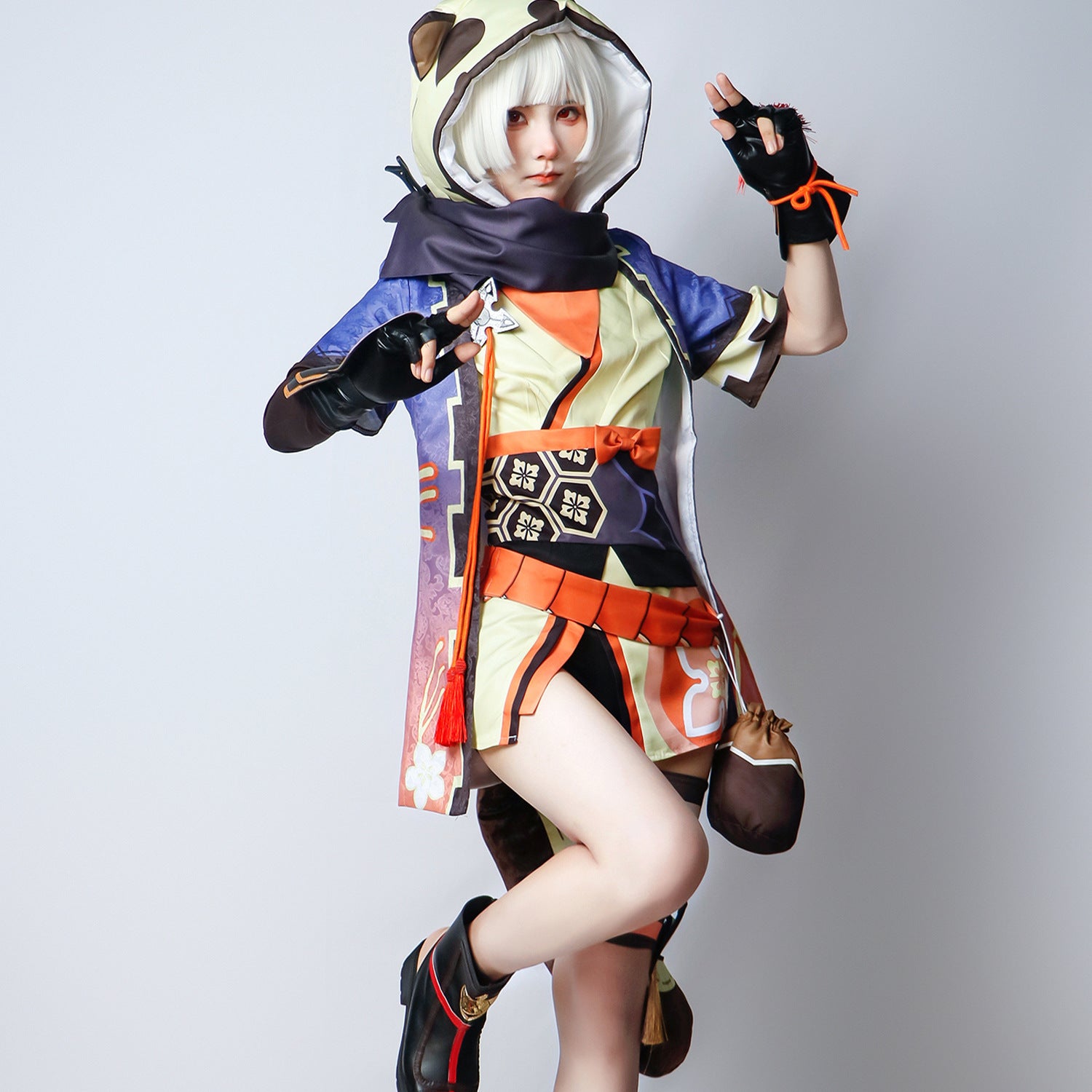 Genshin Impact COS Costume Luoli Women's Costume Naruto Morning Grapefruit Cosplay Game Animation anime Costume Women