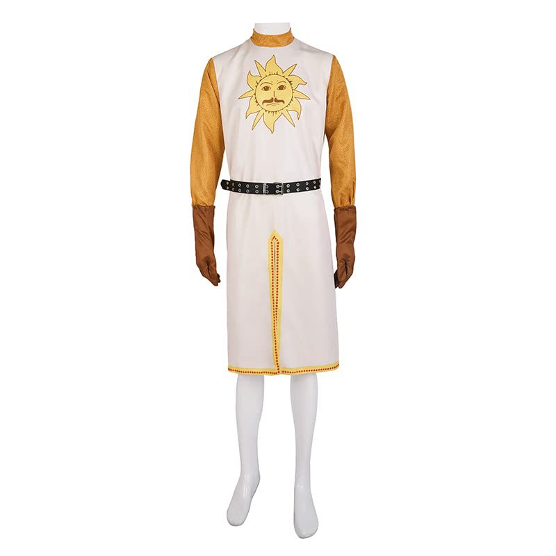 King Arthur Cosplay Costume Halloween Royal King Costume
