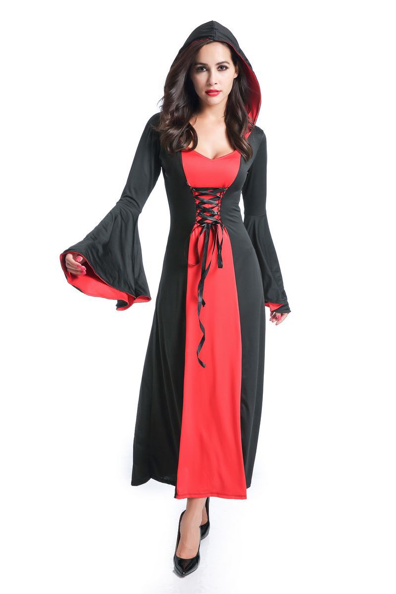 7038# Halloween Little Red Riding Hood play uniform witch costume witch costume masquerade show costume